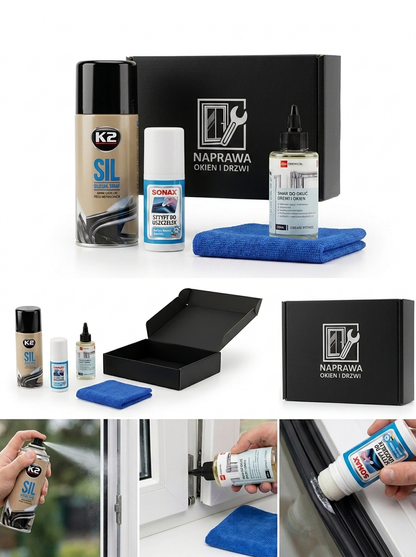 Zestaw - collage produktowy i zastosowanie